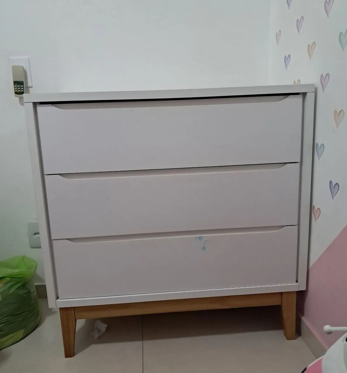 Disponivel-Berço/minicama + cômoda Abracadabra - Foto 2