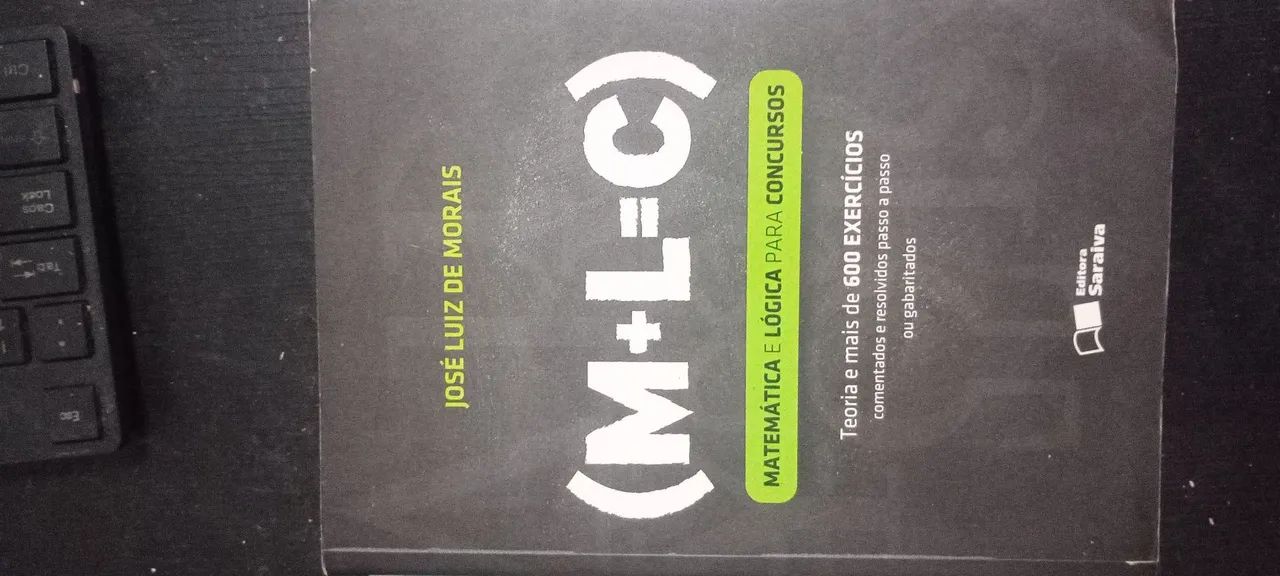 Livro Matemática e Lógica para Concursos