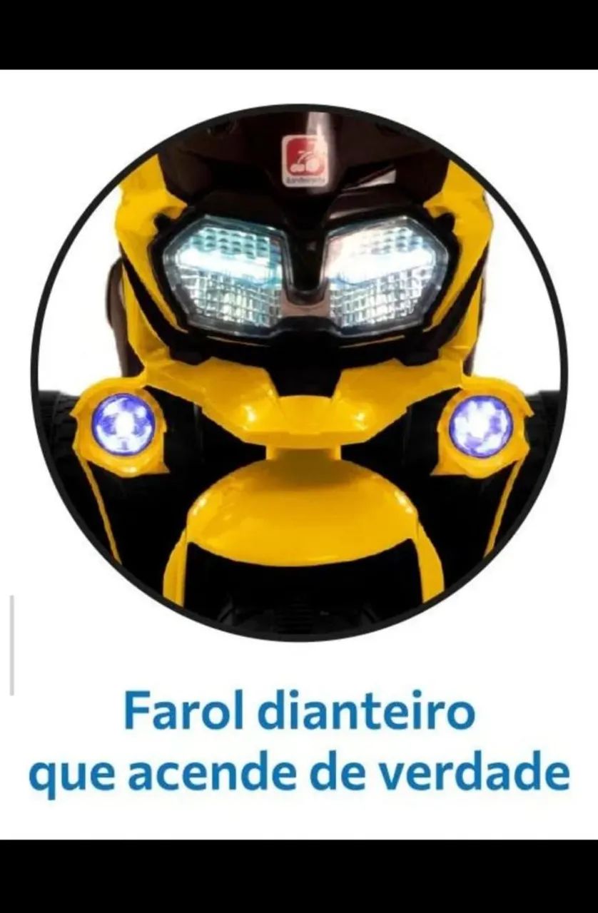 Moto elétrica infantil  - Foto 4