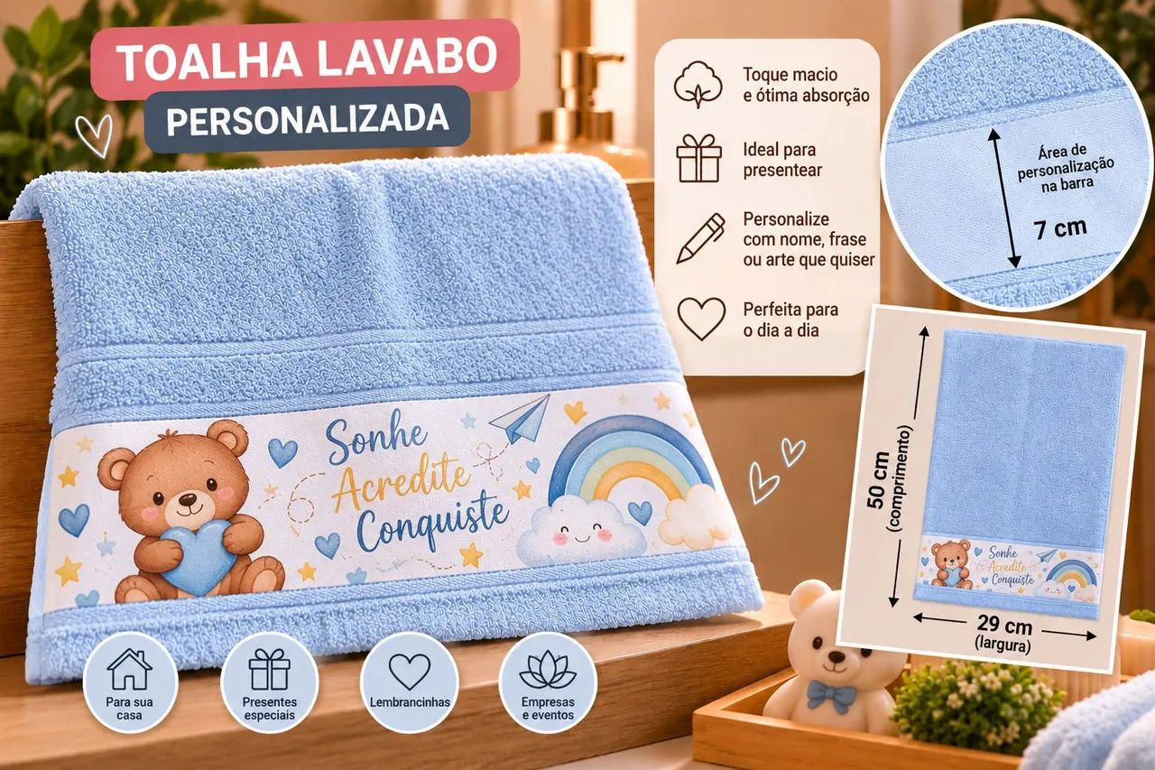 TOALHA PERSONALIZADA  - Foto 2