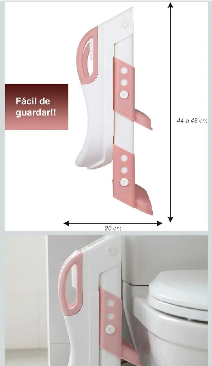 Redutor de assento sanitário  desfralde  - Foto 3