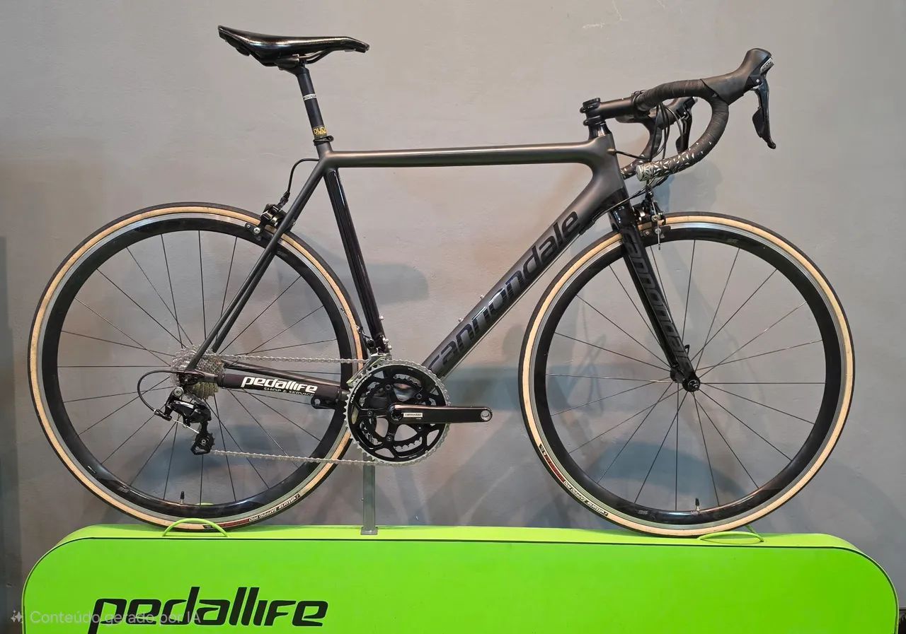 Cannondale Supersix Evo 2017 com upgrades 54<br>Tamanho 54