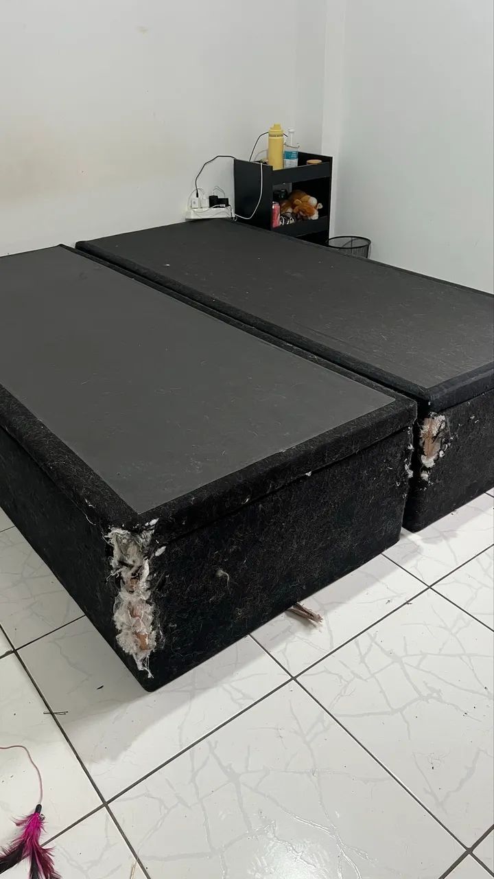 Base cama box com baú queen - Foto 5