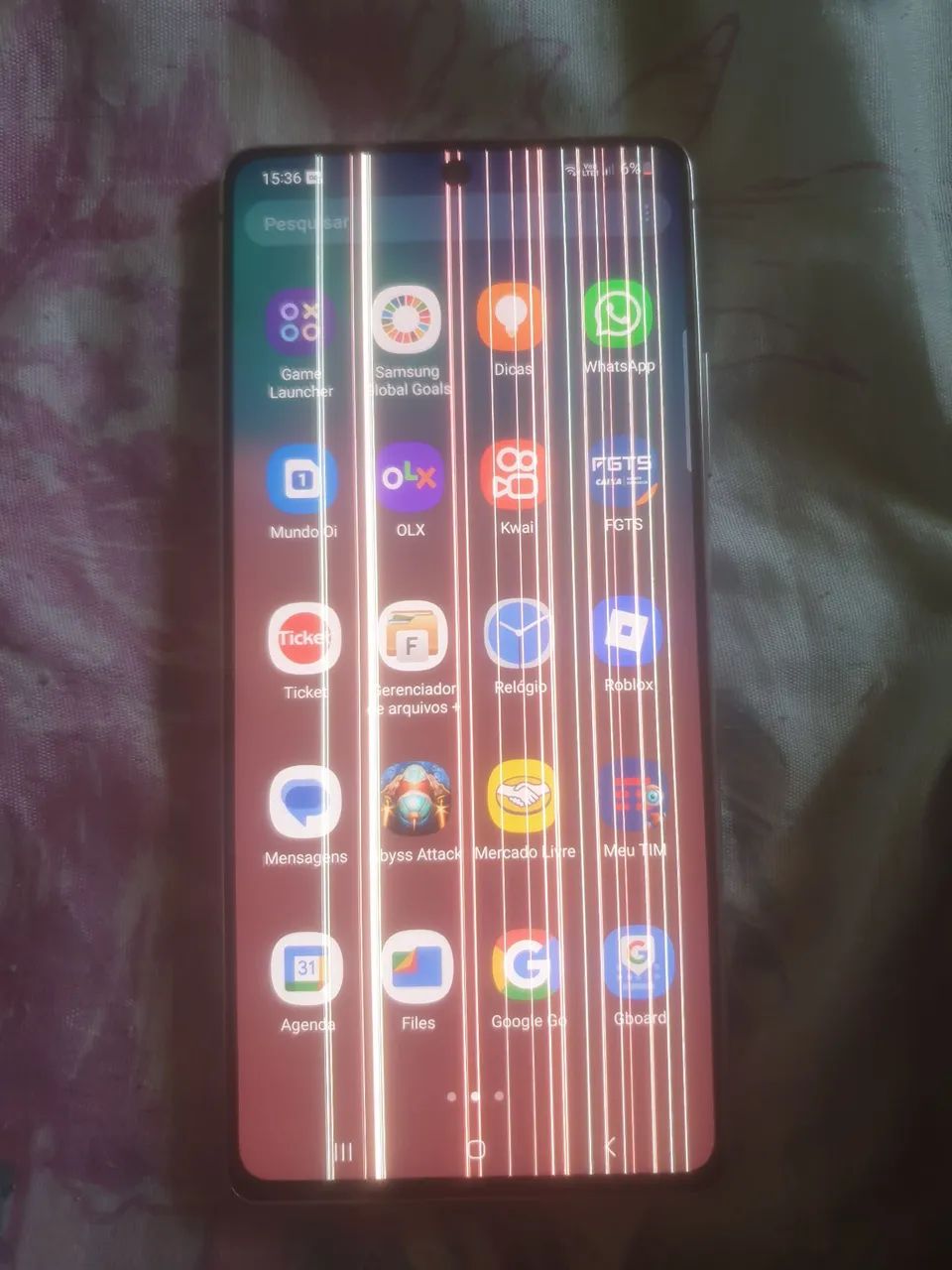 GALAXY S10 LITE VENDO OU TROCO 
