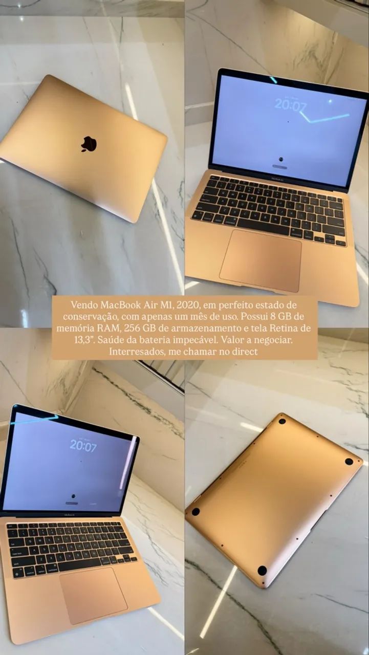 vendo Mac book sem uso,  - Foto 2