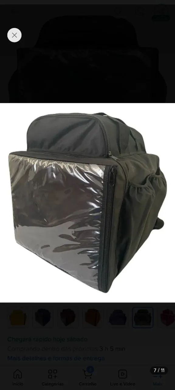 Capa de bag 