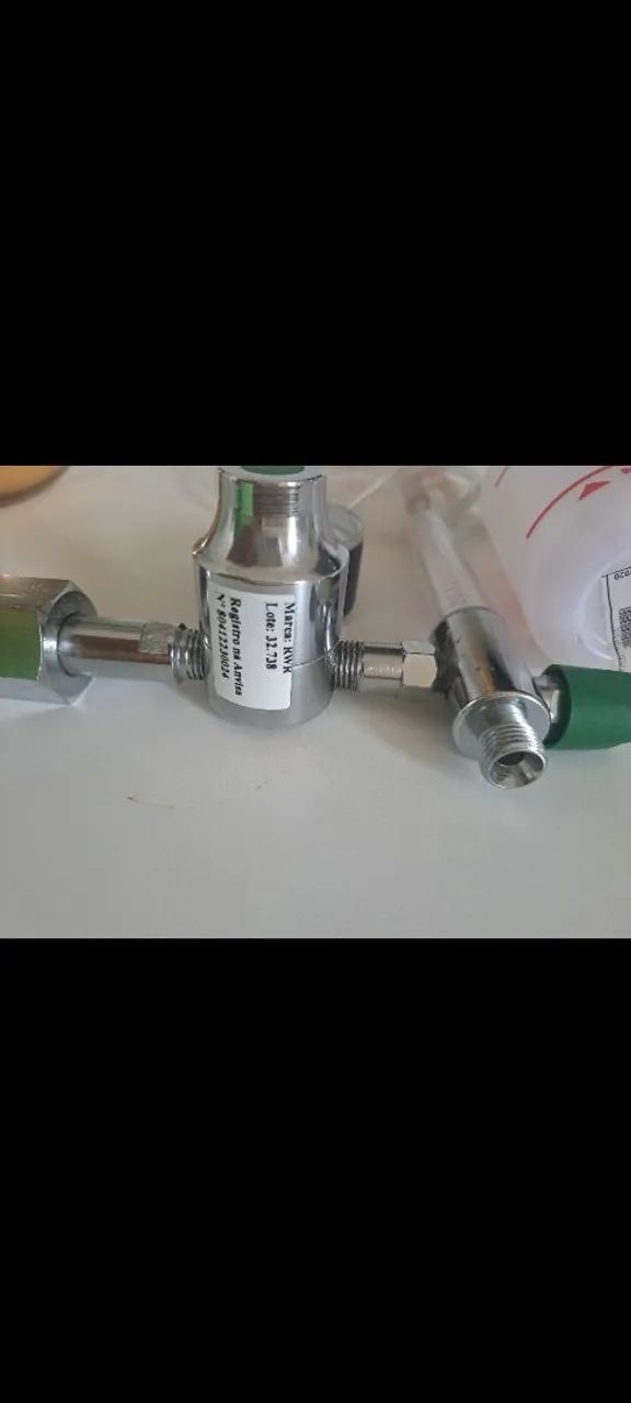 Regulador de pressão oxigênio medicinal - Foto 3