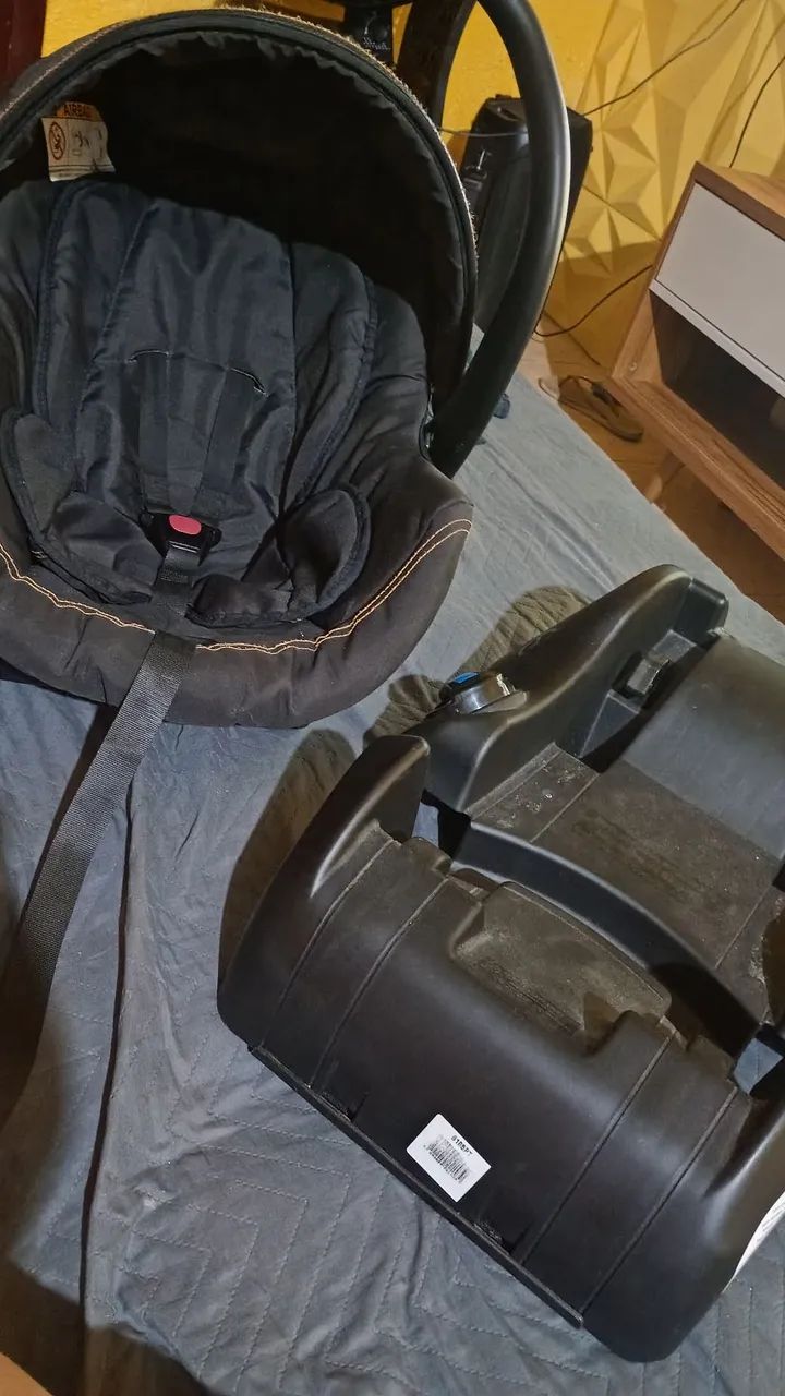 Bebê conforto Galzerano com base de carro  - Foto 4