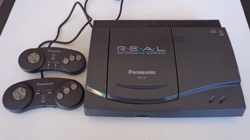 Console 3do Fz10 Panasonic 2 Controles, Funciona Leitor Ruim