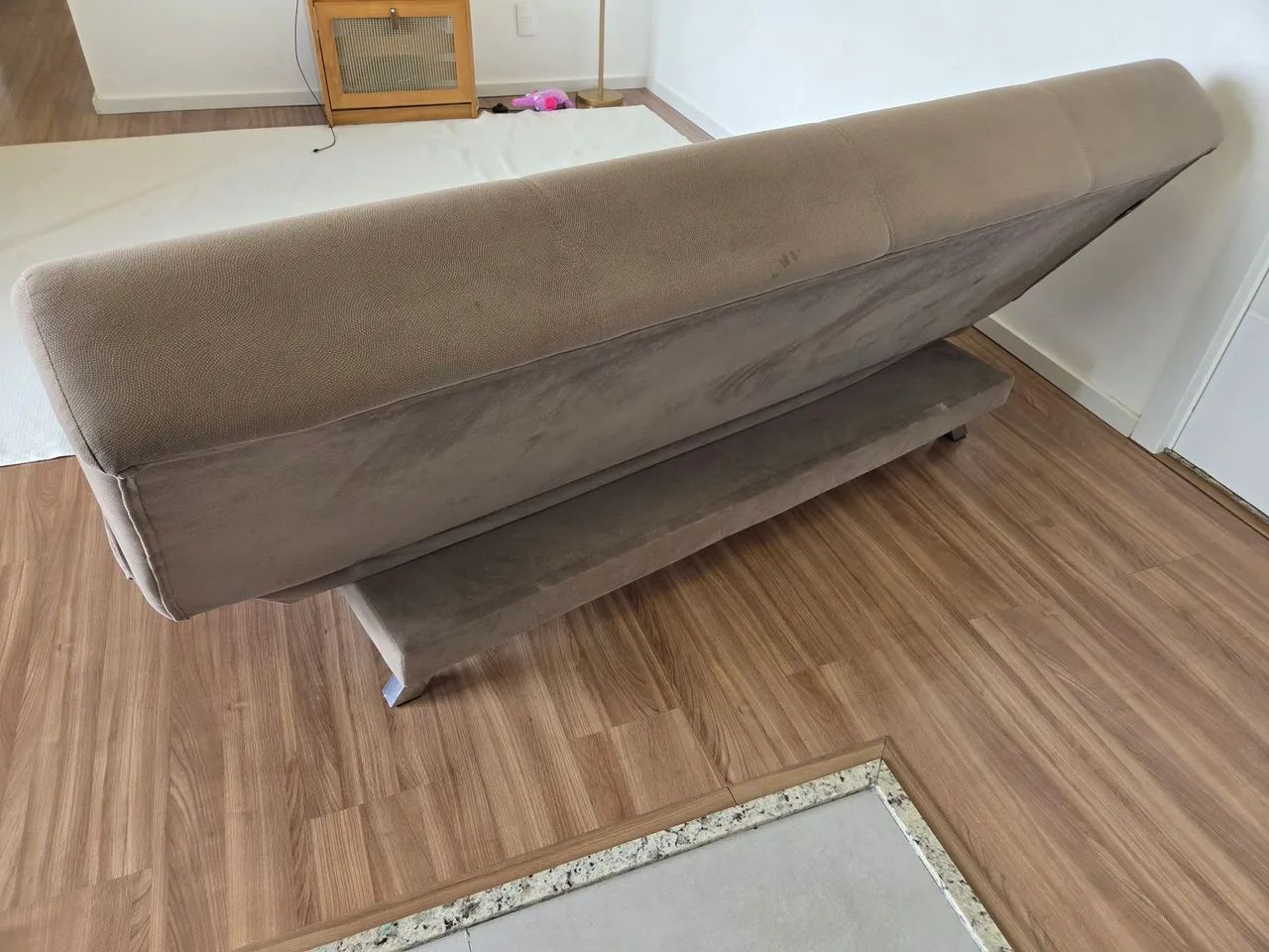 Sofá-Cama 1,90 m com Molas Ensacadas - Usado em Bom Estado - Foto 2