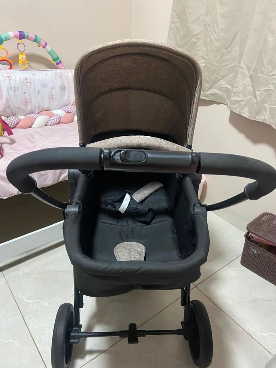 Carrinho de bebê+ banheira  - Foto 3