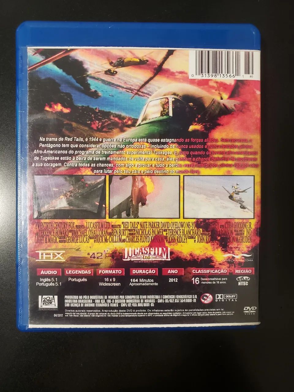 Caudas Vermelhas ? Blu-ray DVD - Foto 3