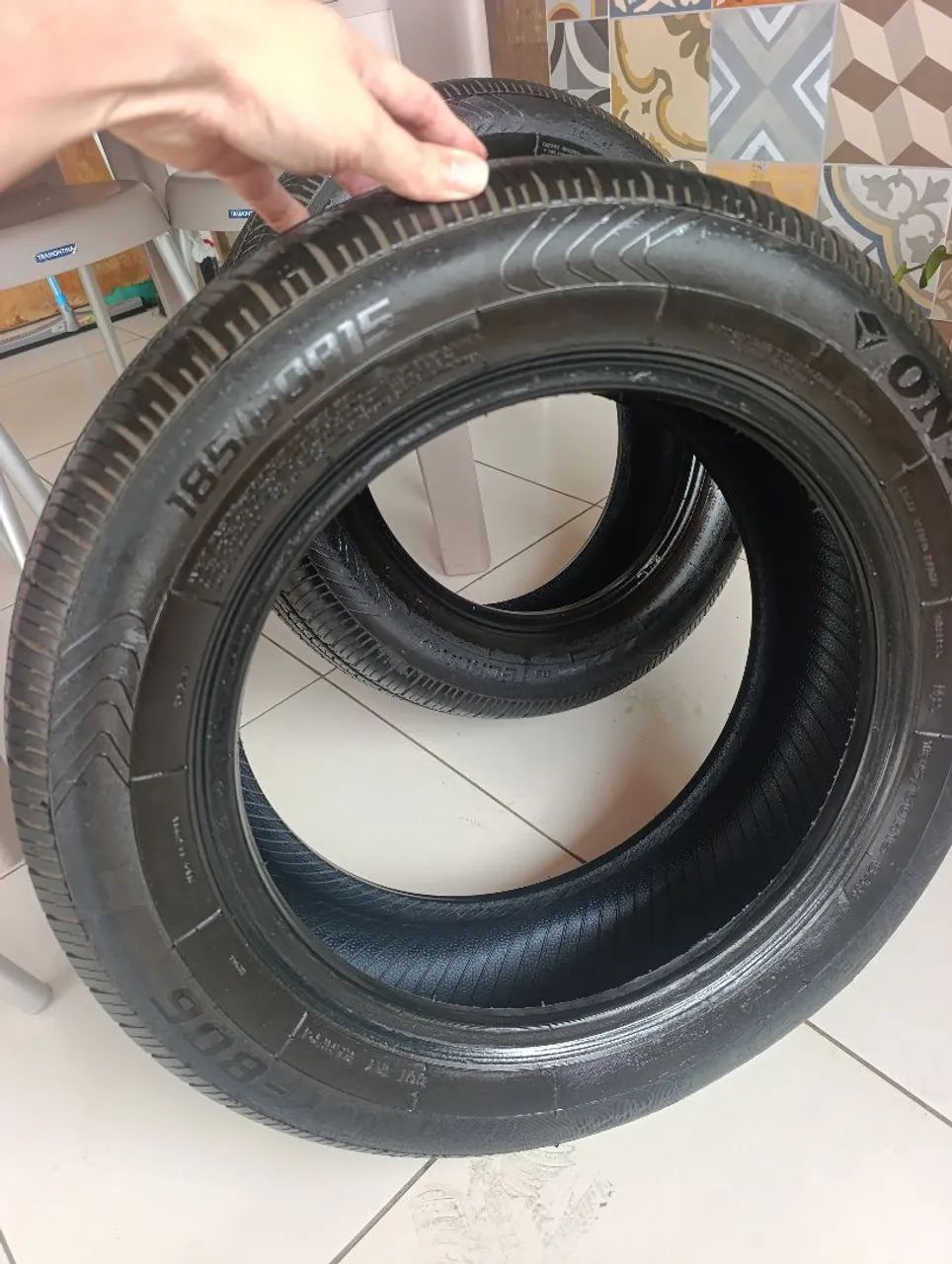 Vendo pneus em perfeito estado  - Foto 5