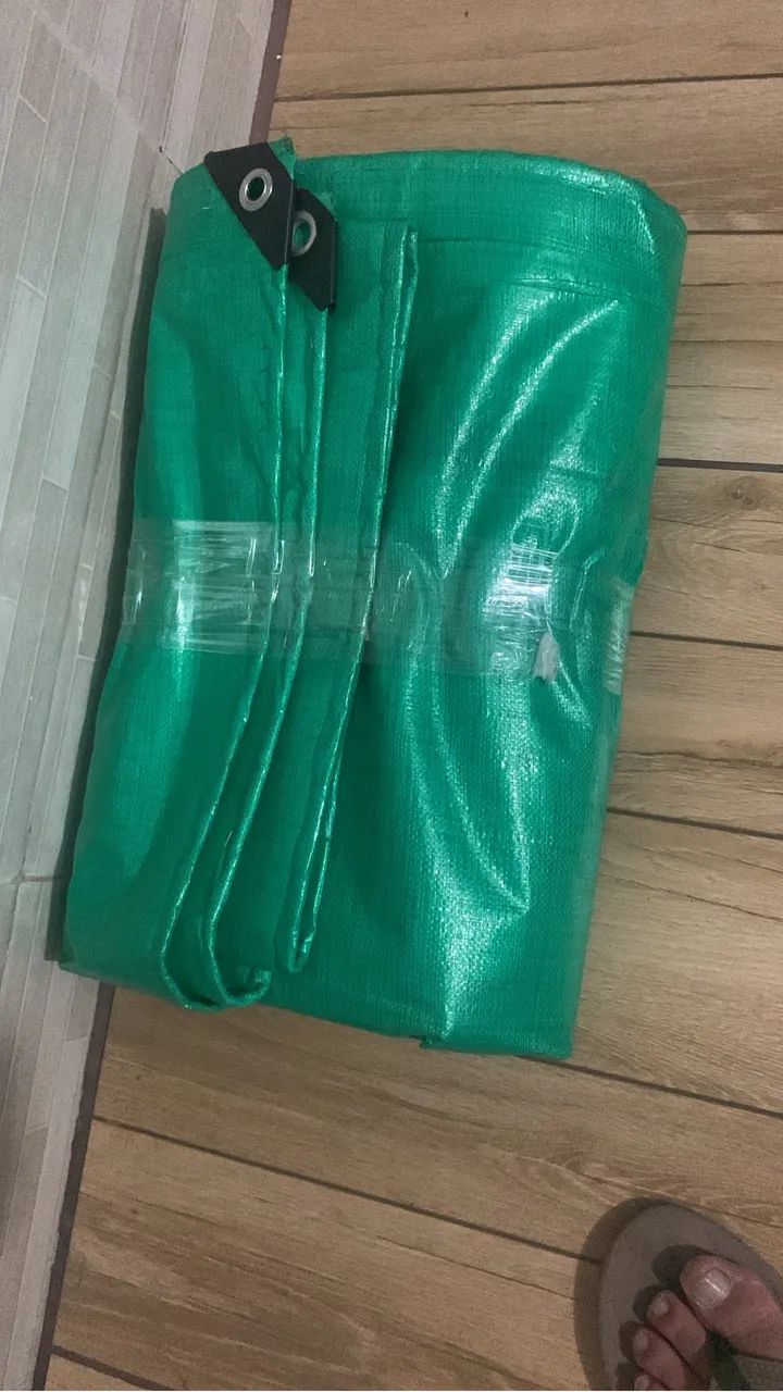 Green tarpaulin 3X5 meters