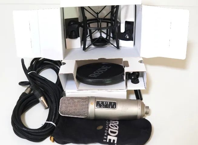 Microfone Rode Nt2-a Condensador 3 em 1 (Cardioid, Omnidirecional e figura 8) + Acessórios - Foto 2