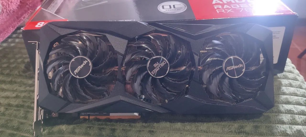 Placa de vídeo Rx7600