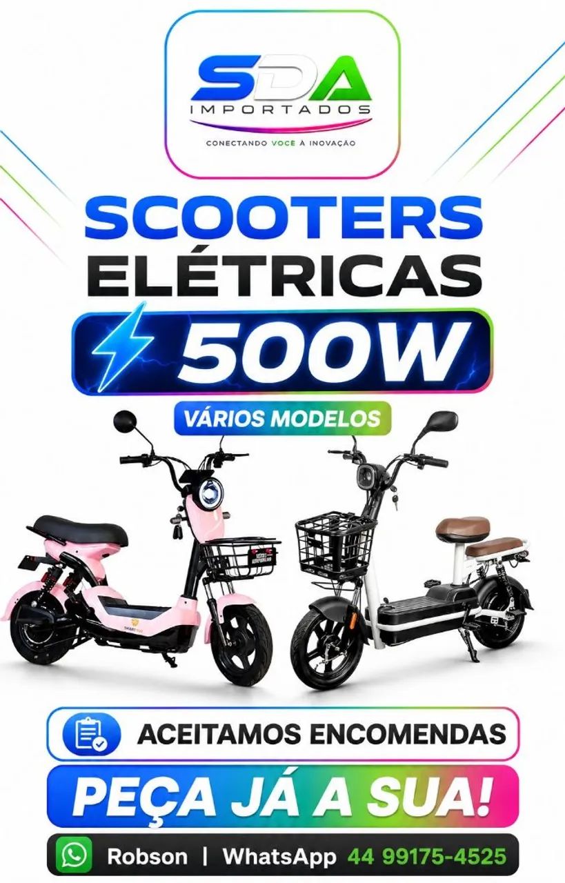 Bicicletas Elétricas - Scooter - Foto 4