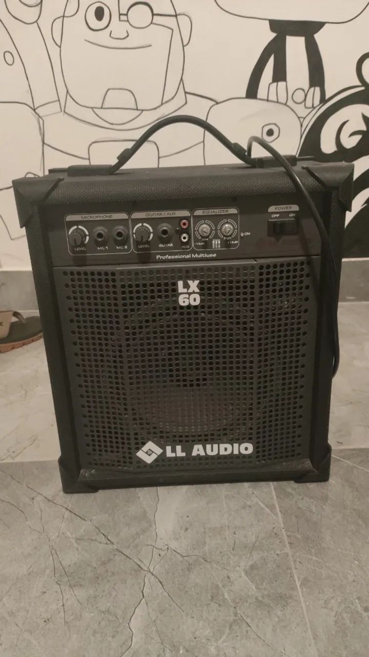 Caixa amplificadora lx60