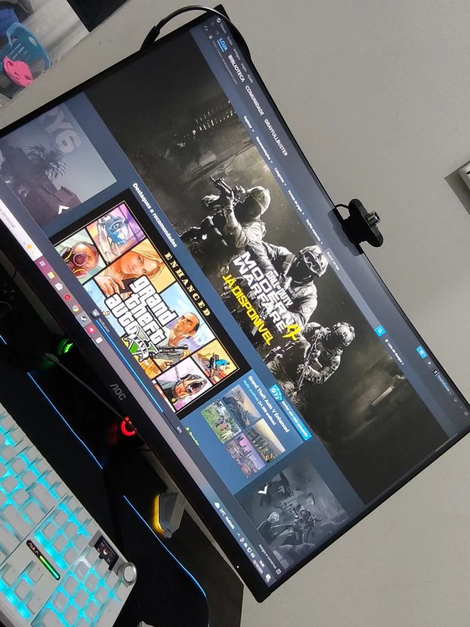 Monitor Gamer AOC 32" - Foto 2