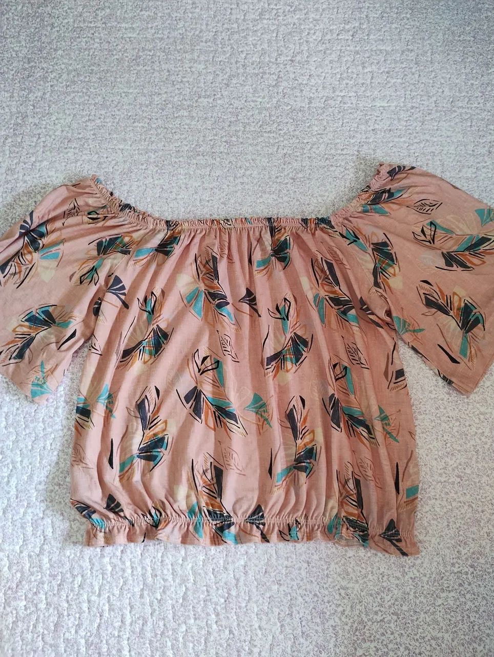 Vendo Blusinha Estampada, tamanho G