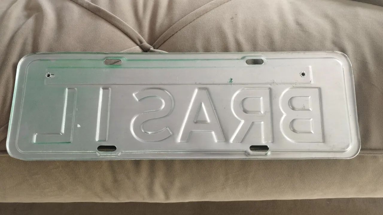 Uma linda Placa do Brasil R$:80 Reais  - Foto 2