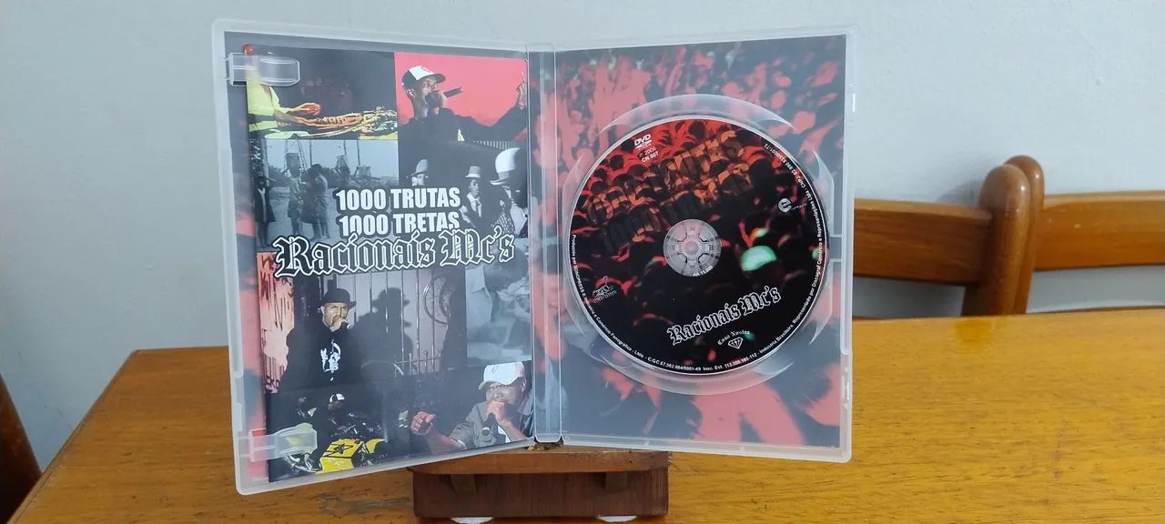 DVD Racionais 1000 Trutas 1000 Tretas - Foto 2