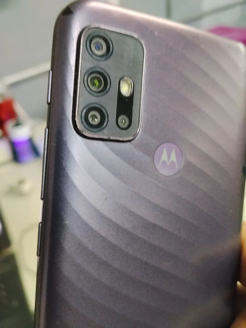 Celular Samsung Galaxy M55 5G - Pouco uso e Celular Motorola MotoG10 semi novo  - Foto 2