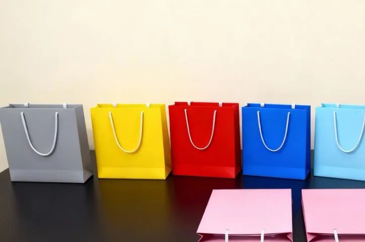 Sacolas de Papel PRONTA ENTREGA 