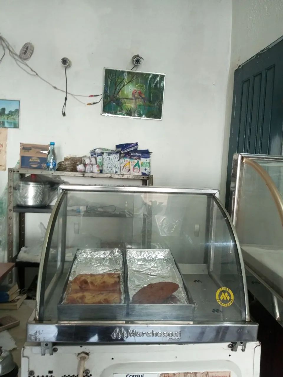 Vitrine para salgado 