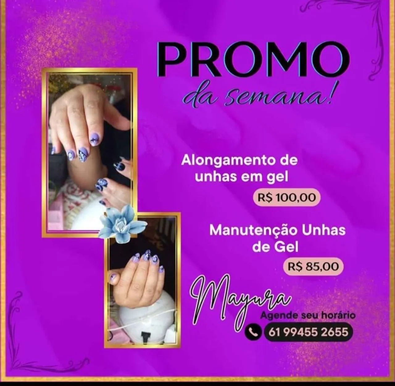 Unhas de gel