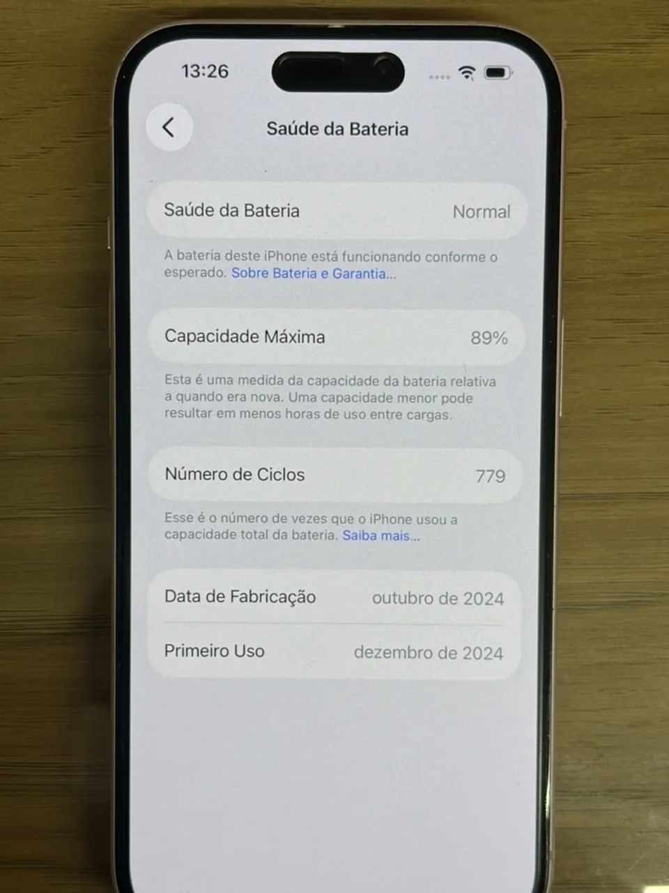 iPhone 15 128GB Rosa - Foto 3