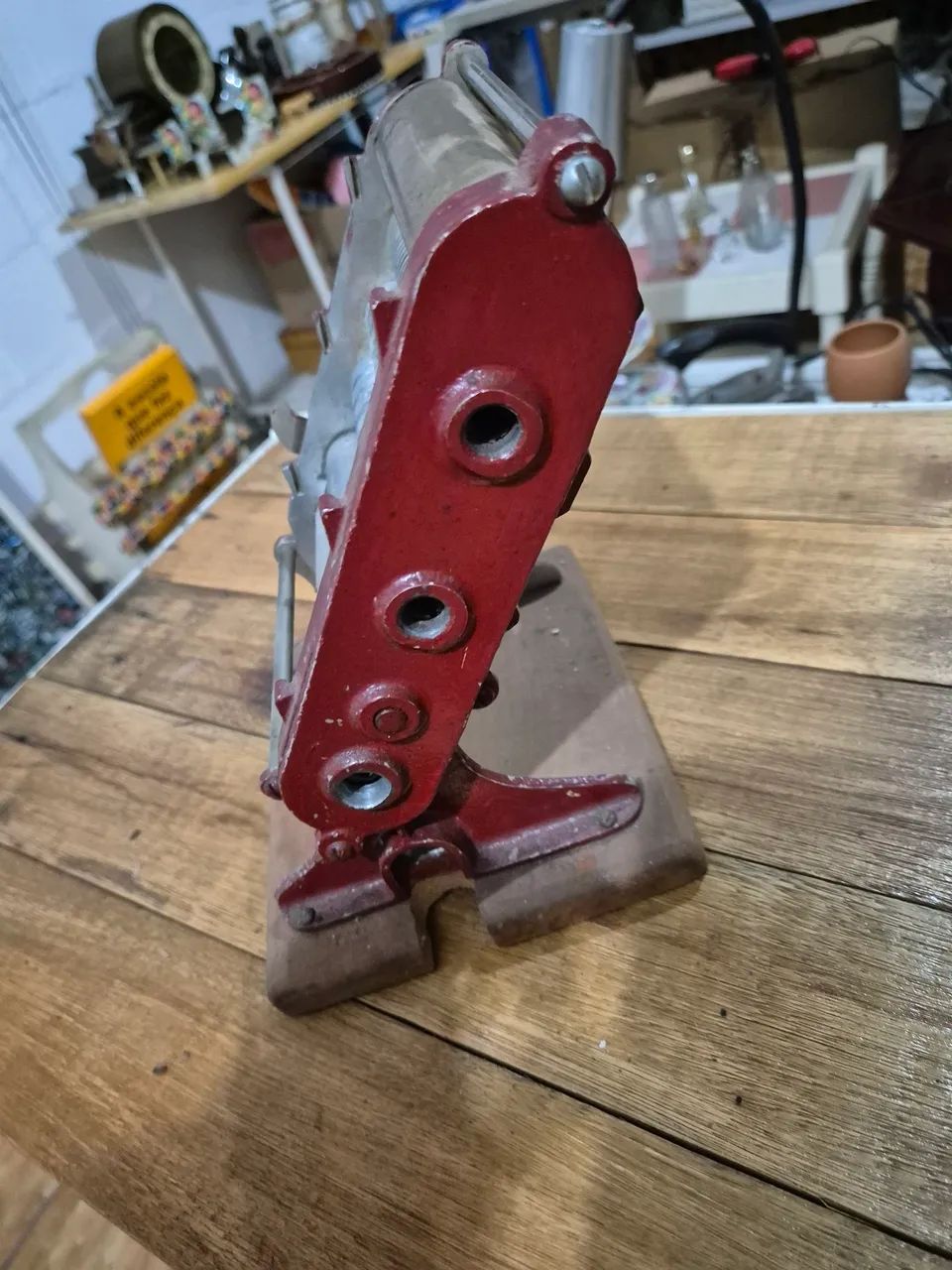 Máquina de macarrão antiga - Foto 2