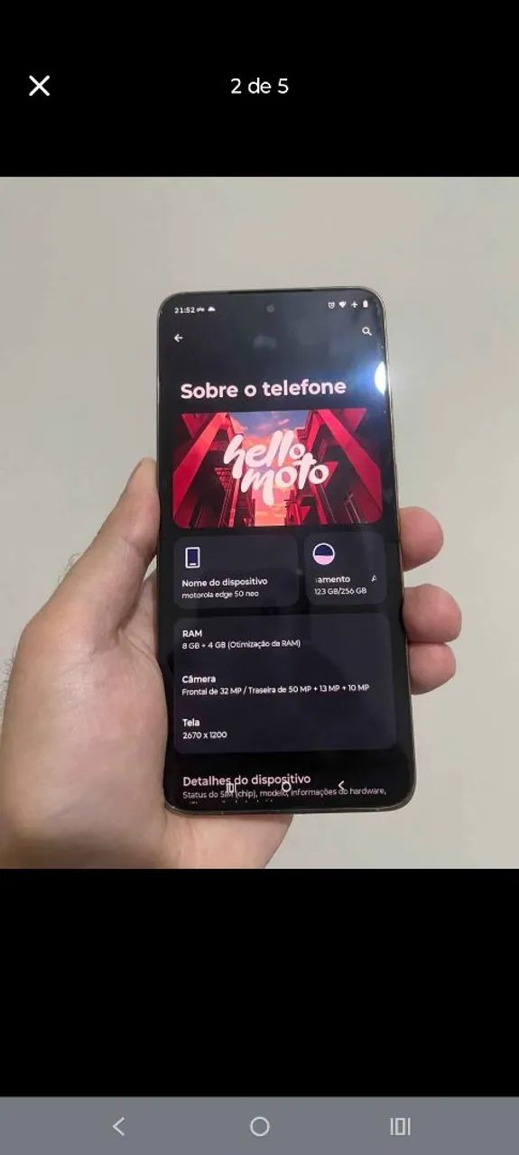 Moto g50 Edge fusion  - Foto 3
