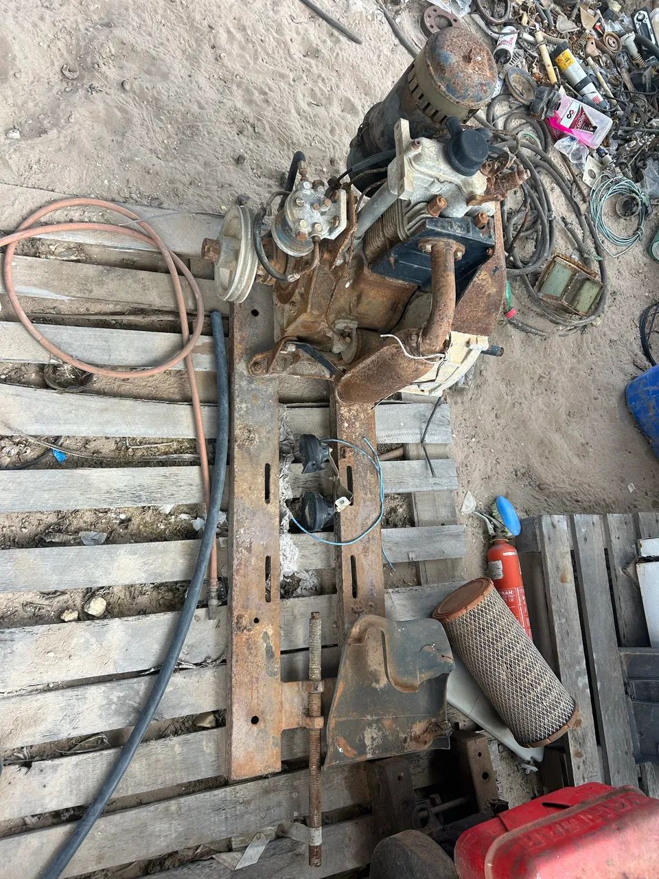 Gerador e motor diesel  - Foto 2