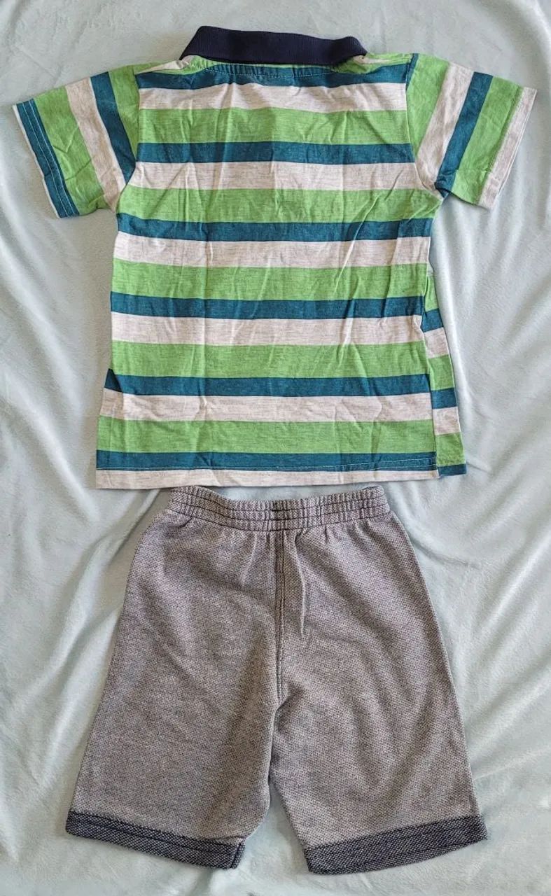 Conjunto arrumadinho - Polo e bermuda - Foto 2