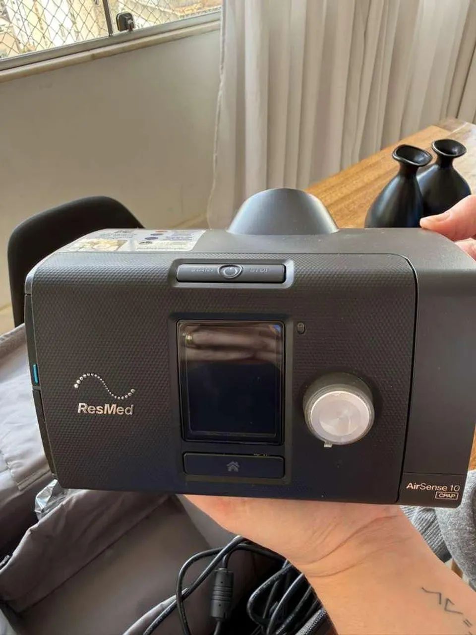 CPAP ResMed AirSense 10 Elite + Máscara DreamWear | Usado 1x | Completo<br> - Foto 6