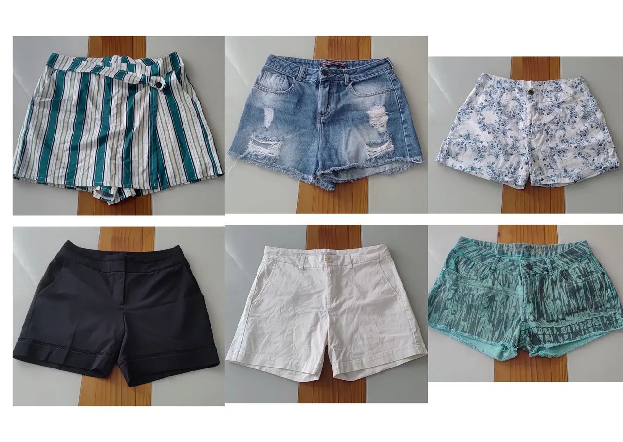 Kit com 6 shorts - Foto 2