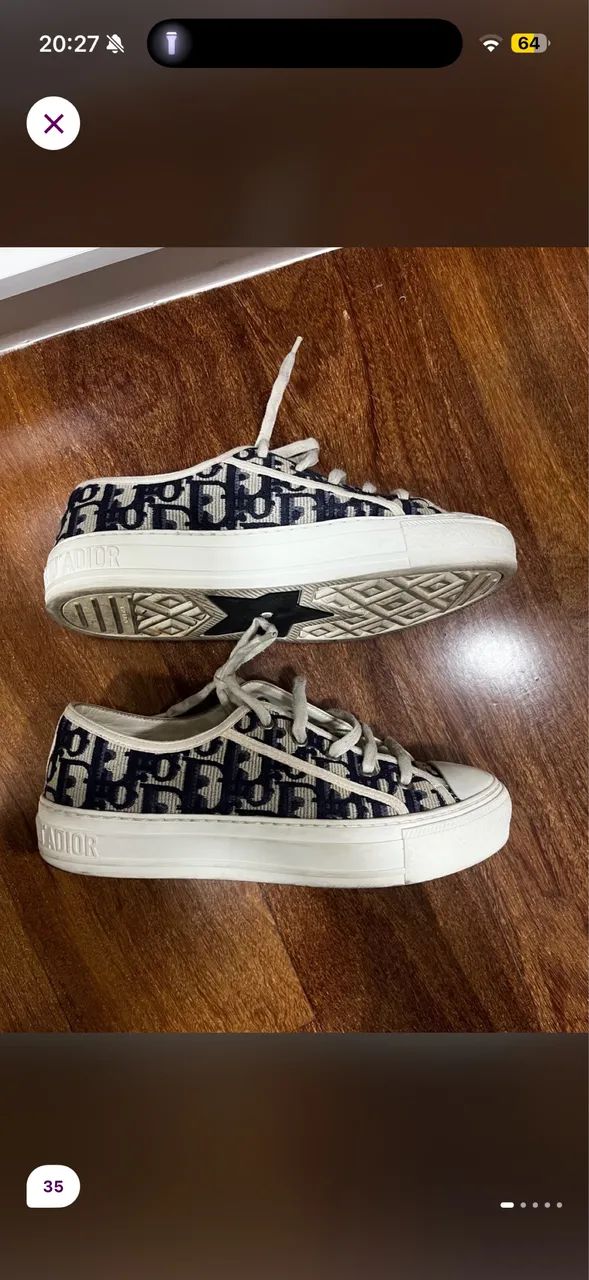 Tenis dior feminino 35 - Foto 2