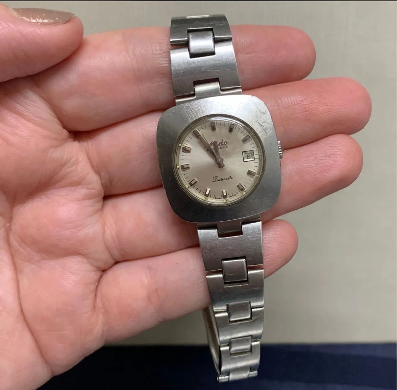 Relógio Mido Datorette Automatic Vintage Aço Suíço  - Foto 4