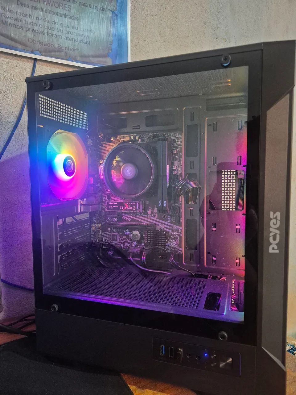 Pc Gamer Ryzen 5 Novíssimo - Foto 2