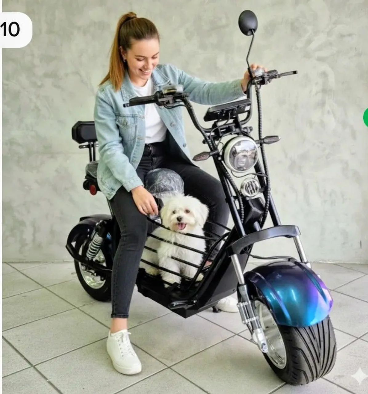 CESTO DE AÇO PARA SCOOTER ACIMA DE 1000 WATTS - Foto 6