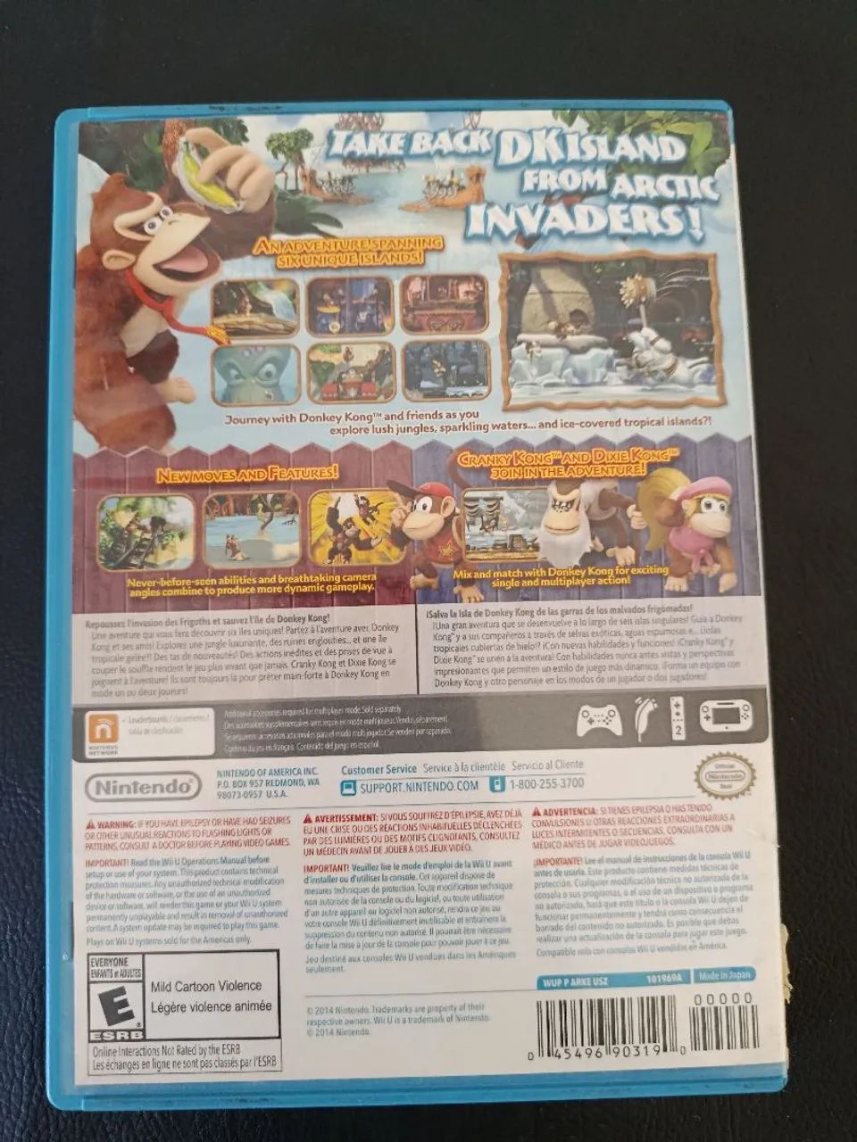 Donkey kong Cowtry -Nintendo Wii U - Foto 2
