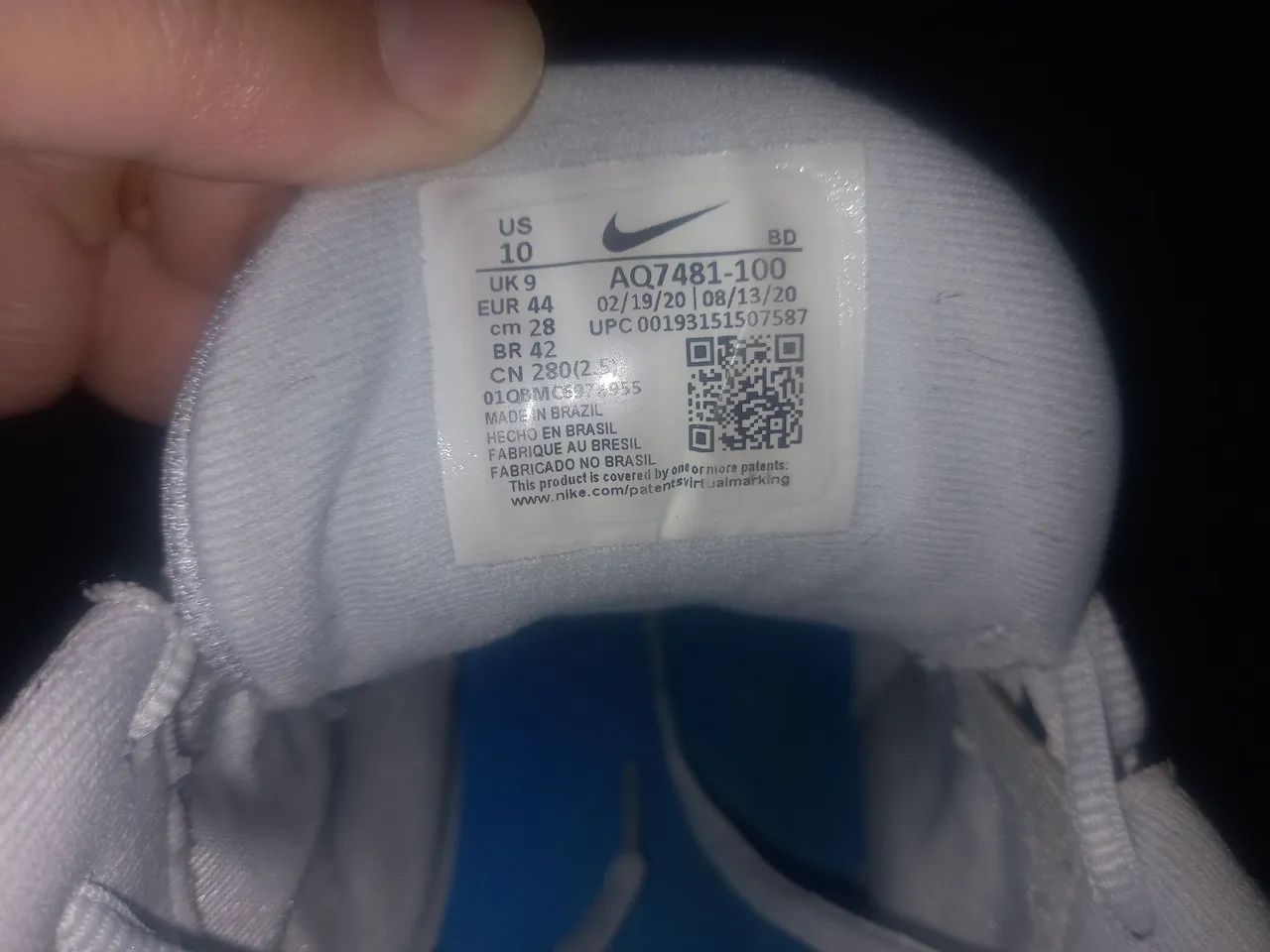 Tênis de corrida Nike tamanho 42 forma normal usada - Foto 3