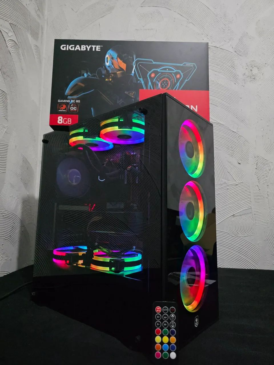 Pc gamer ryzen 5 5500 + rx 7600