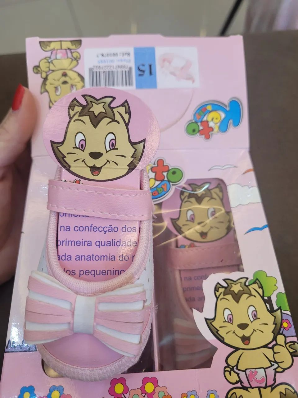 Lote de Calçados Bebê - Menina 