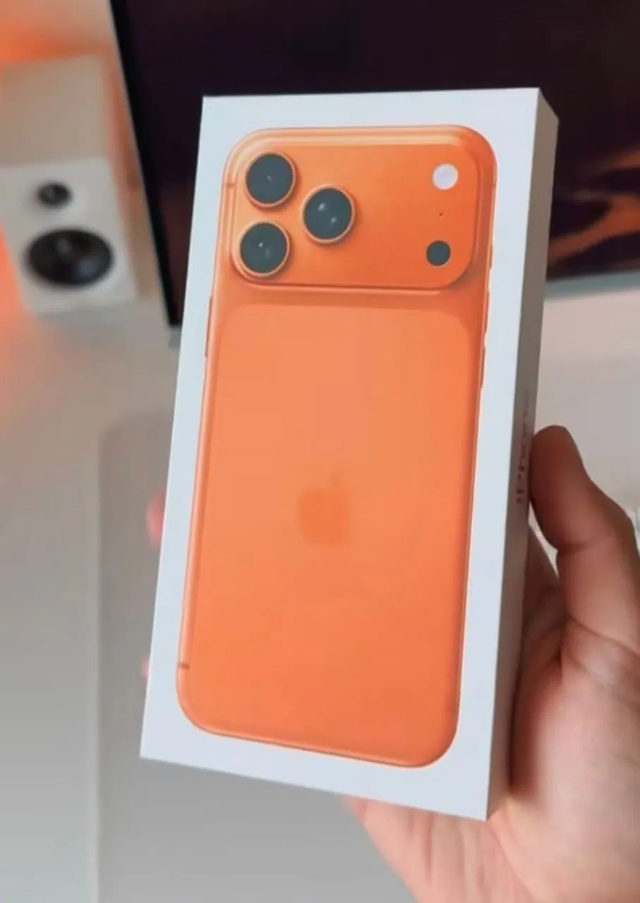 iPhone 17 Pro MAX 5G 512GB E-Sim Laranja - Lacrado Com Garantia  - Foto 3