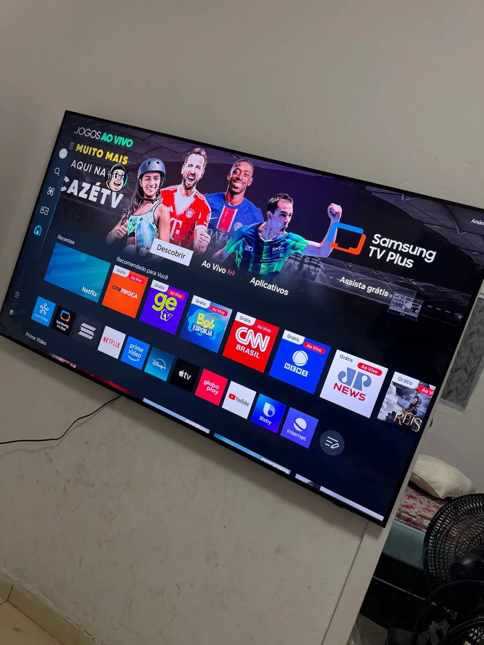 Smart Tv Samsung 70 polegadas 4k - Foto 2