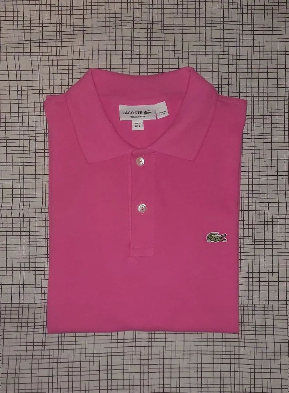Camisa Polo Lacoste Premium Nova
