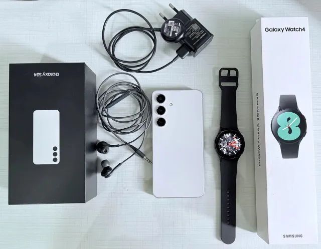 Samsung S24 256 Gb + Galaxy Watch 4 Bluetooth