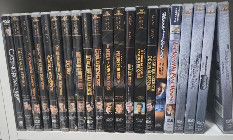 Filmes cleção do 007 - imperdível